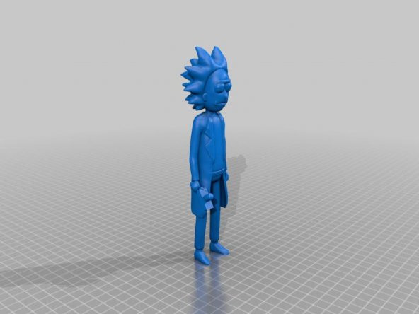 Rick Sanchez İle Portal Gun Plastik Aparat - 1
