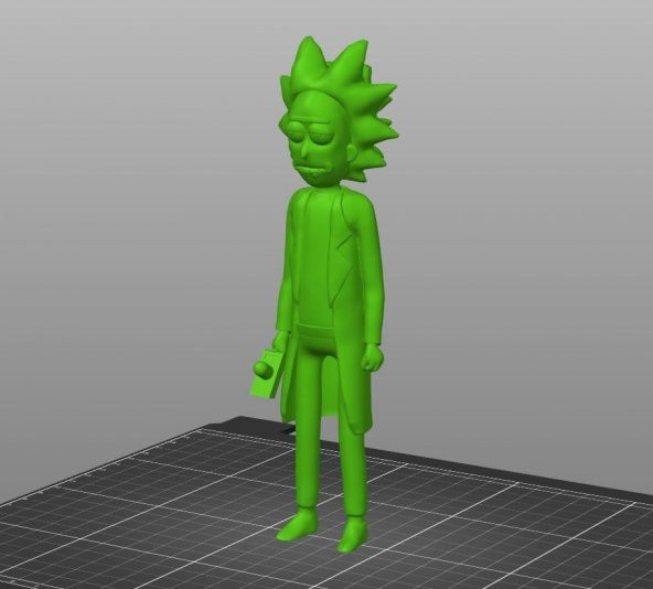 Rick Sanchez İle Portal Gun Plastik Aparat - 2