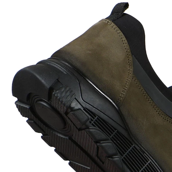 Hammer Jack 102 21405-M Torje Lazne Haki Deri Erkek Casual Ayakkabı - Resim 7