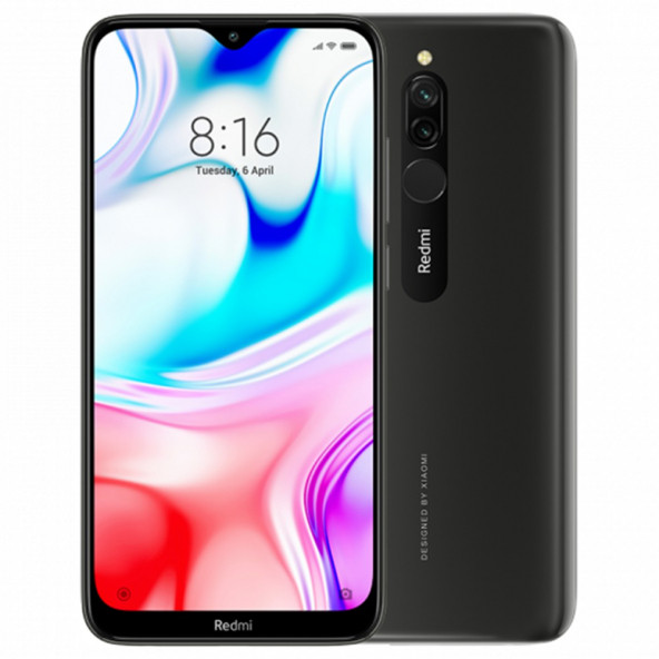 YENİLENMİŞ XİAOMİ REDMİ 8 32GB SİYAH KUTULU ADINIZA FATURALI GARANTİLİDİR