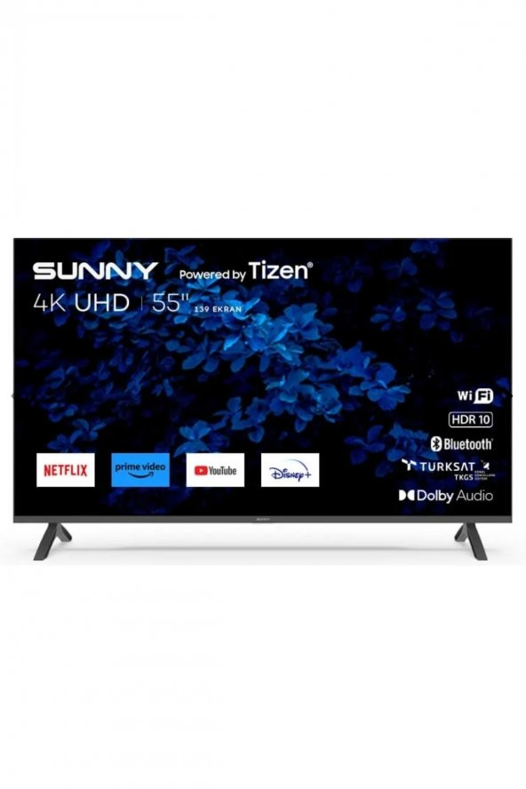 Sunny SN55FMN501 55 139 Ekran Uydu Alıcılı 4K Ultra HD Smart LED TV