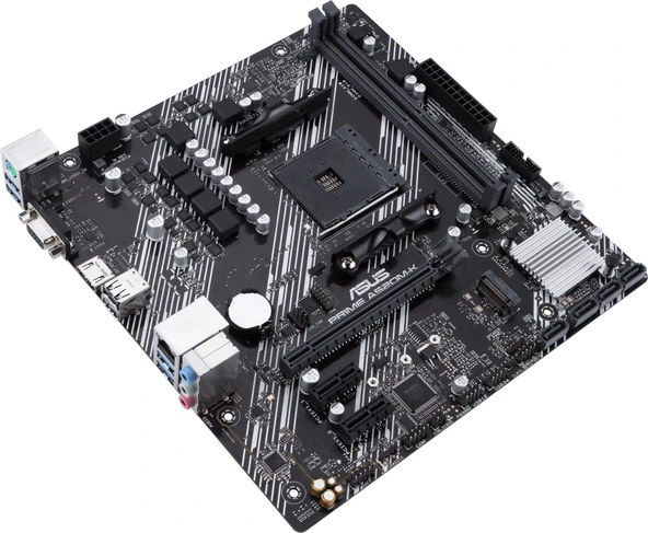 Asus Prime A520M-K Amd A520 (OC) DDR4 4400 MHz (OC) Am4 mAtx Anakart - 2