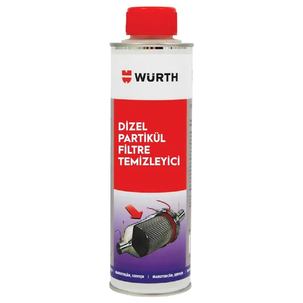 Würth Dizel Partikül Filtre Temizleyici 300 Ml - Depoya Atılır