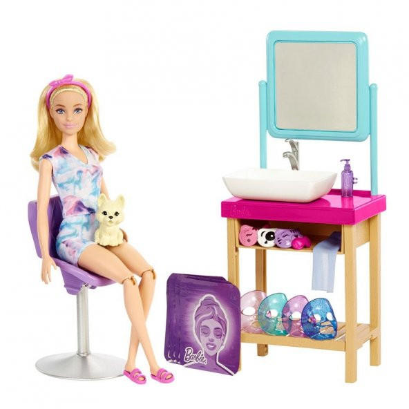 Barbie Welness Işıltı Dolu Spa Günü Oyun Seti - 2