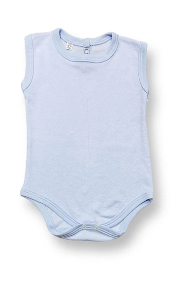 Bebek Çıtçıtlı Kolsuz Zıbın Badi MNK0527 - 4