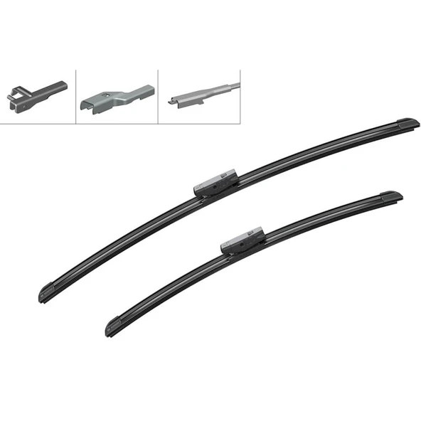 Bosch Aerotwin Muz Silecek Takımı Volkswagen Jetta 2006-2010 ile uyumlu - Resim 3