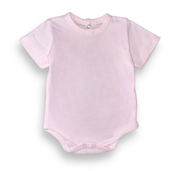 Bebek Çıtçıtlı Kısa Kol Zıbın Badi MNK0457 - Resim 4