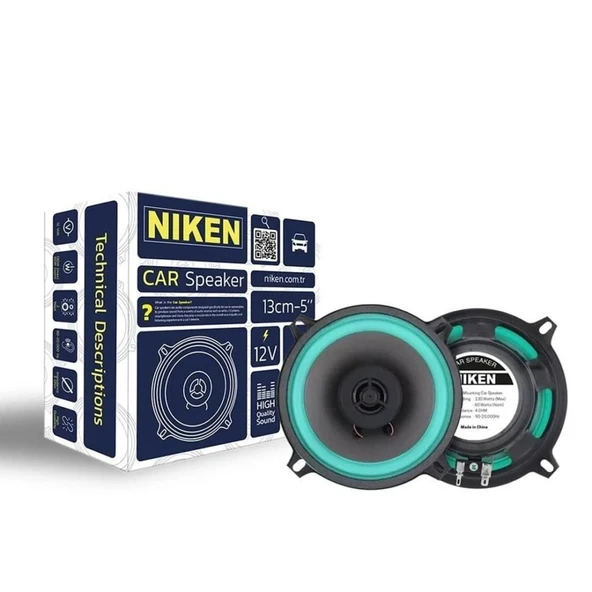Niken Araç Hoparlörü 13CM 5inç 4 OHM 130 Watt 1 ADET ürün görseli