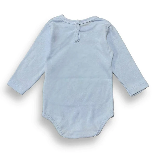 Bebek Çıtçıtlı Uzun Kol Zıbın Badi MNK0456 - Resim 7