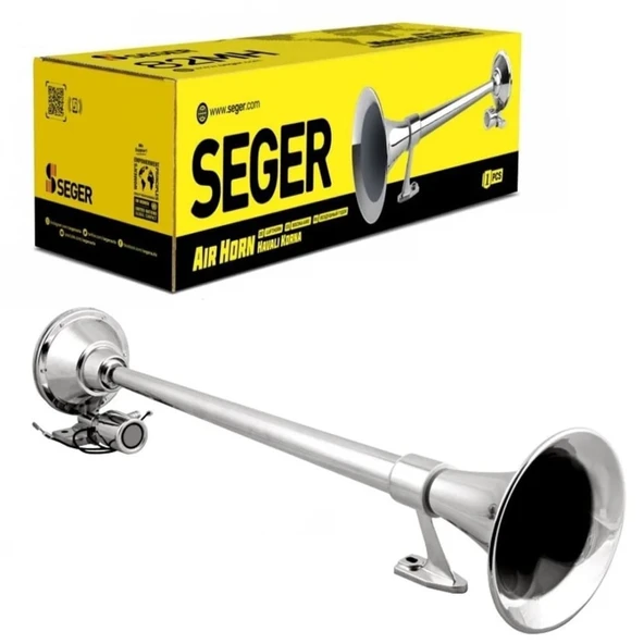 Seger 82MH Marin Havalı Korna 24V Tek Borulu 118dB ürün görseli