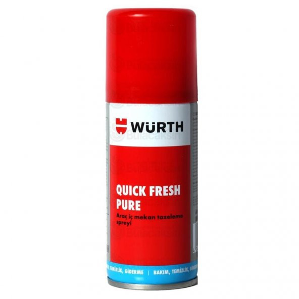 Würth Quick Fresh Araç İçi Tazeleme Spreyi 100 ml - Koku Bombası