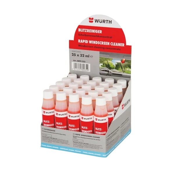 25x Würth Cam Temizleme Sabunu 32 ml