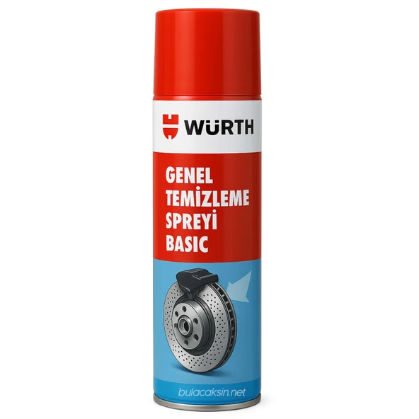 Würth Fren Balata Ve Genel Temizleme Spreyi 500 ml