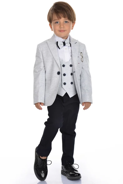 Aysuda Ceketli Yelekli Takım Elbise - 10