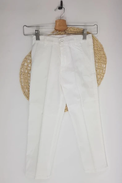 Mnk Gabardin Fermuarlı Cepli Çocuk Pantolon - 2