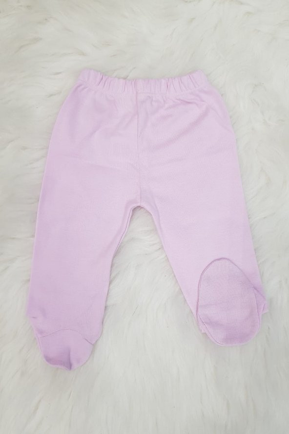 Pembe Patikli Bebek Penye Pantolon