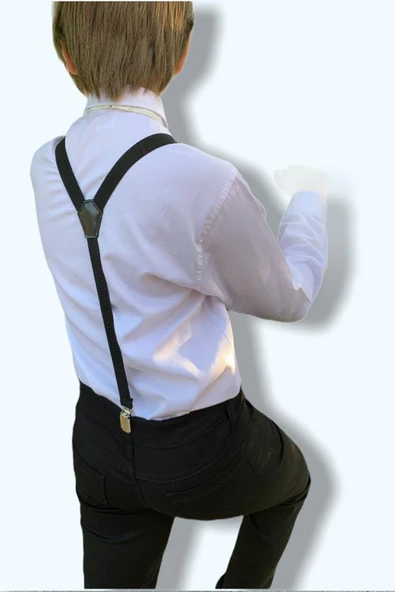 Mnk Askı Papyon Erkek Çocuk Takım - Papyon Hediyeli - 6