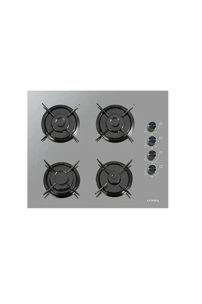 88 Litre A-68 Sgf3 Platinum Metalik Gri Ankastre 9+1  Dijital Fırın   OC-88 Süper Kristal Gri Oca - 2