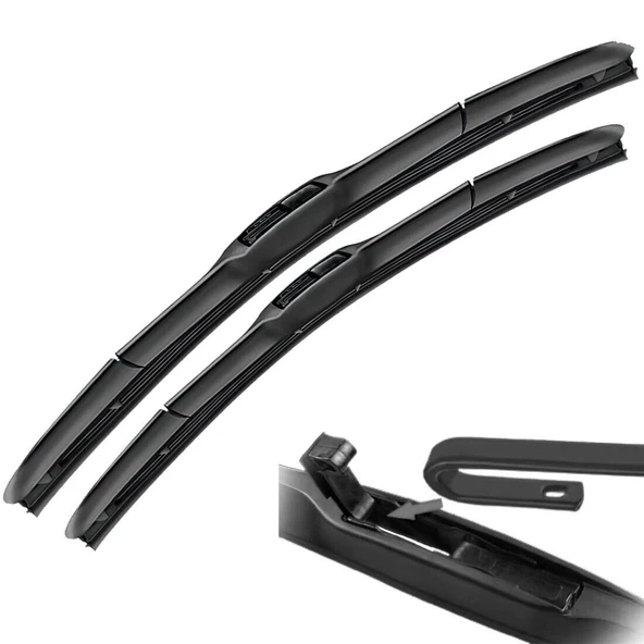 RBW Hybrid Ön Silecek Takımı Chevrolet Spark 2005-2009 ile uyumlu - Resim 2