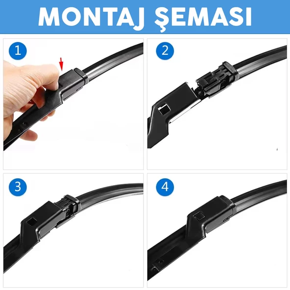 RBW Muz Silecek Takımı Ford Focus 3 2011-2017 ile uyumlu - 4