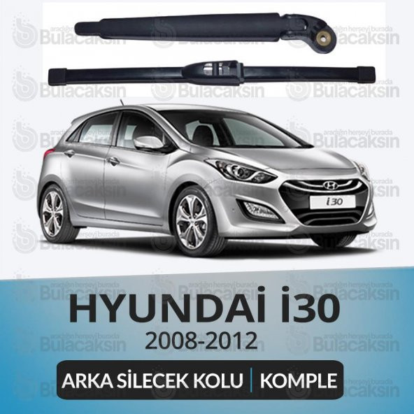 Hyundai İ30 2008-2012 Komple Arka Silecek Kolu Ve Süpürgesi Seti ürün görseli