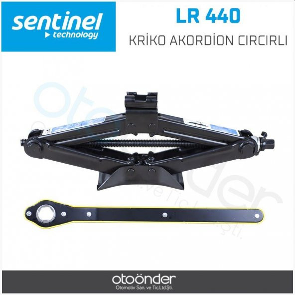 Araba Kaldırma Oto Krikosu 1.5 Ton Makas Cırcır Otomatik Kriko - 2