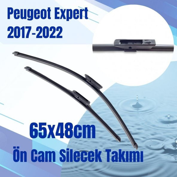 MAXTEL Ön Cam Silecek Takımı Peugeot Expert 2017-2022 65x48cm