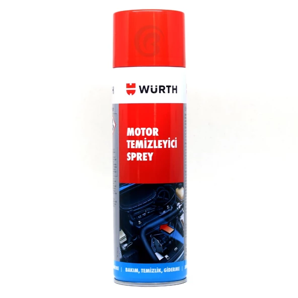 Würth Motor Temizleme Spreyi 500 Ml (Su Gerekmez)