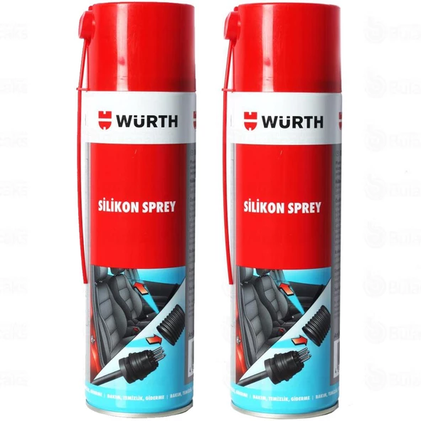 Würth Silikon Sprey 500 Ml - 2 Adet