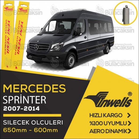 Mercedes Sprinter Muz Silecek Takımı (2007-2014) İnwells