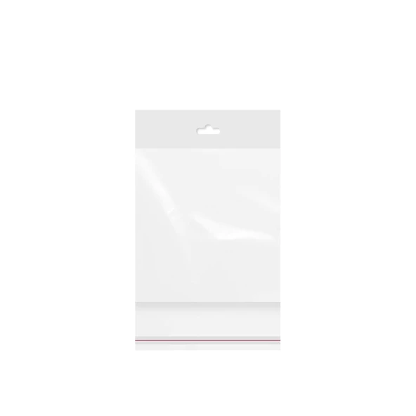 Askılı (Meksika Şapka) Bantlı Şeffaf Opp Torba 15x16+9 cm - 500 Adet - Resim 2
