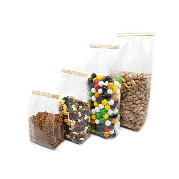 Tabanlı Torba Ağız Kapama Klipsi Beyaz 12 cm - 1000 Adet - 3