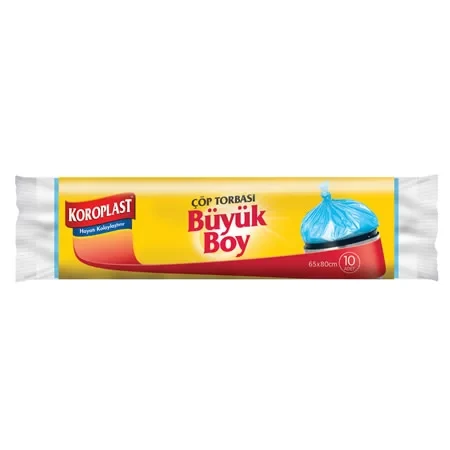 Koroplast Orta Boy Çöp Torbası 55x60cm (20 li Paket) ürün görseli 1