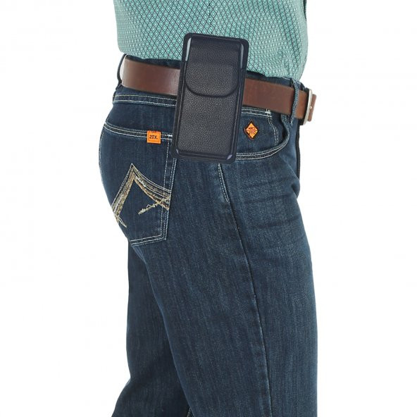 Xiaomi Redmi Note 7 Pro Kılıf Kemer Kapaklı Mıknatıslı Suni Deri - Resim 2