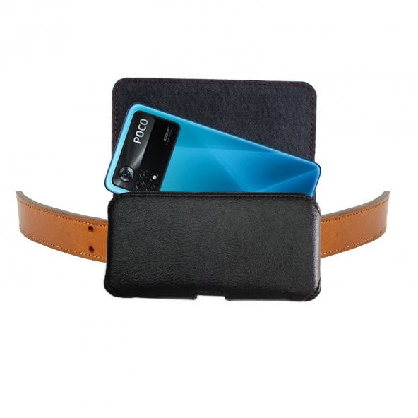 Poco X3 GT - X3 Pro - X3 NFC Poco X4 GT - X4 Pro 5G Kılıfı Kemere Takılan Kılıf Bel Kılıfı