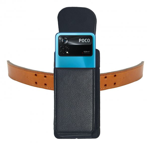 Poco X3 GT - X3 Pro - X3 NFC Poco X4 GT - X4 Pro 5G Kılıfı Kemere Takılan Kılıf Bel Kılıfı