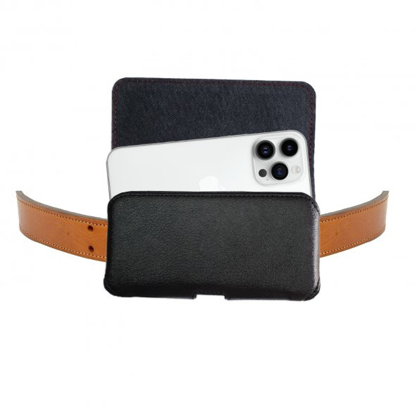 iPhone 12 Pro Max  13 Pro Max  14 Pro Max  14 Plus Kemer Kılıfı Bel Telefon Kapaklı Kılıf ürün görseli