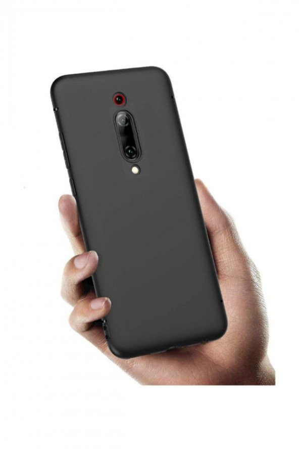 Xiaomi Mi 9t Siyah Silikon Kılıf - 1