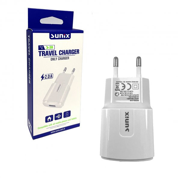 2.1 Amper Şarj Aleti 5V 2.1A Telefon Şarj Cihazı Tek Başlık