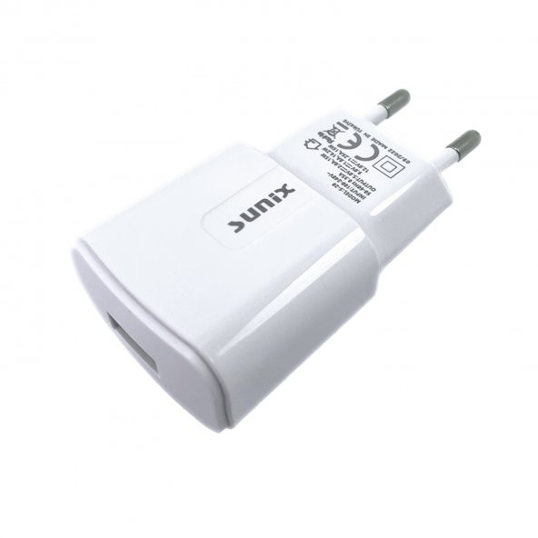 2.1 Amper Şarj Adaptörü Tek Başlık 5w 2.1a Şarj Aleti - Resim 2