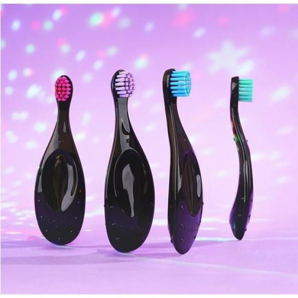 R.o.c.s. Baby Neon 0-3 Yaş Için Ekstra Yumuşak Diş Fırçası - Mor - 3