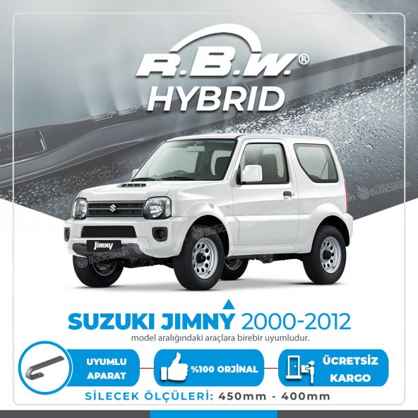 Suzuki Jimny Ön Silecek Takımı (2000-2012) RBW Hibrit