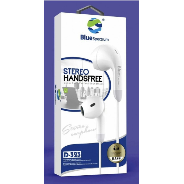 BLUE SPECTRUM D-323 Stereo Handsfree Kulak İçi Kulaklık