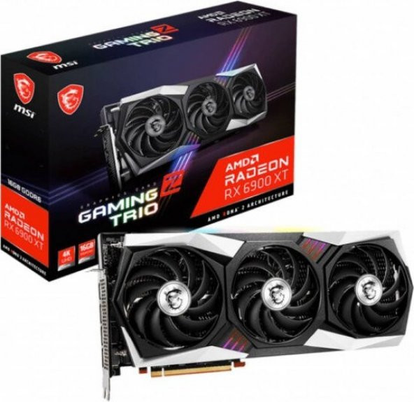MSI RADEON RX 6900 XT GAMING Z TRIO 16GB 256Bit PCI-EXPRESS X16 Ekran Kartı