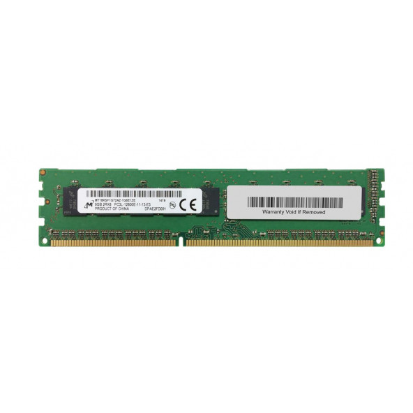 CT102472BD160B.18FED - Crucial Technology 8GB DDR3-1600MHz PC3-12800 ECC CL11 240-Pin DIMM 1.35V  RAM BELLEK
