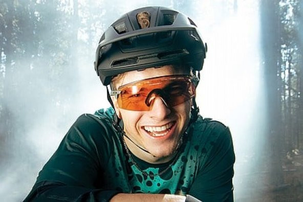 Oakley Encoder Strike Vented Bisiklet Güneş Gözlüğü Matte Black Prizm Road - Resim 4