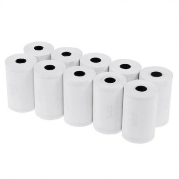 10 Adet 56 mm x 12 mt Yazar Kasa ve Pos Makinesi Termal Kağıt Rulosu - 2
