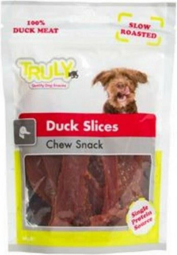 Truly Kurutulmuş Ördek Jerky Köpek Ödülü 90 Gr