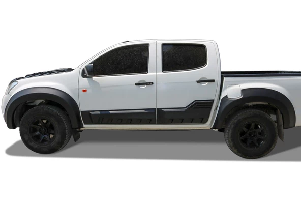 Isuzu D-Max Kapı Dodik Set 4 Parça 2012-2020 Arası - 2