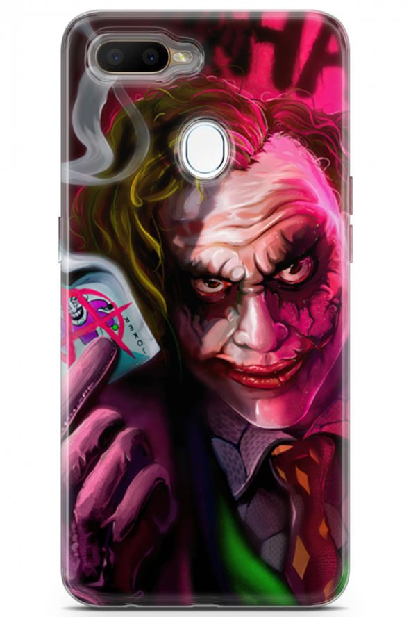 Oppo A5s Uyumlu Kılıf Dc 23 Joker Kart Telefon Kabı Çok Renkli